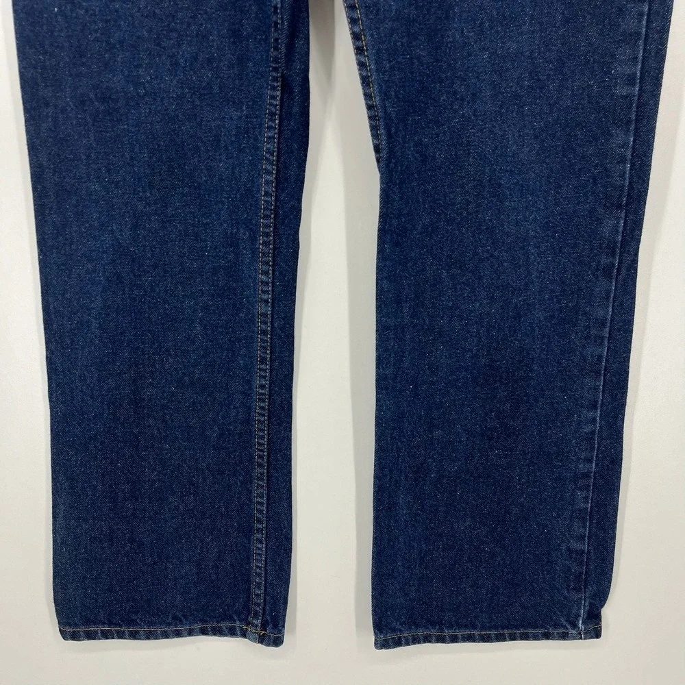 Old Navy Blue Jeans Womens 12 Regular Bootcut Dark Rinse Denim‎ 100% Cotton Vtg